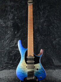 Ibanez QX54QM -BSM (Blue Sphere Burst Matte)- 新品[アイバニーズ][ブルー,青][Electric Guitar,エレキギター][QUEST][Headless,ヘッドレス]