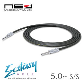 オヤイデ電気 NEO Ecstasy Cable 5.0m S/S[OYAIDE][ネオ][エクスタシーケーブル][Cable,シールドケーブル][Electric Guitar,Bass,エレキギター,ベース]