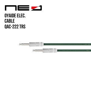 �I���C�f�d�C NEO�P�[�u�� QAC-222 TRS/3.0 (TRS-TRS 3m)[OYAIDE][Line Cable]