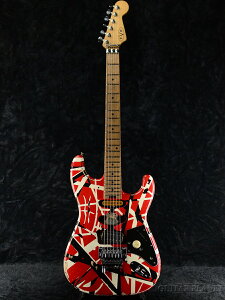 EVH Striped Series Frankenstein Frankie �V�i[�G�h���[�h���@���w�C����][�X�g���C�v][���b�h,�u���b�N,��,��][Stratocaster,�X�g���g�L���X�^�[�^�C�v][�G���L�M�^�[,Electric Guitar]