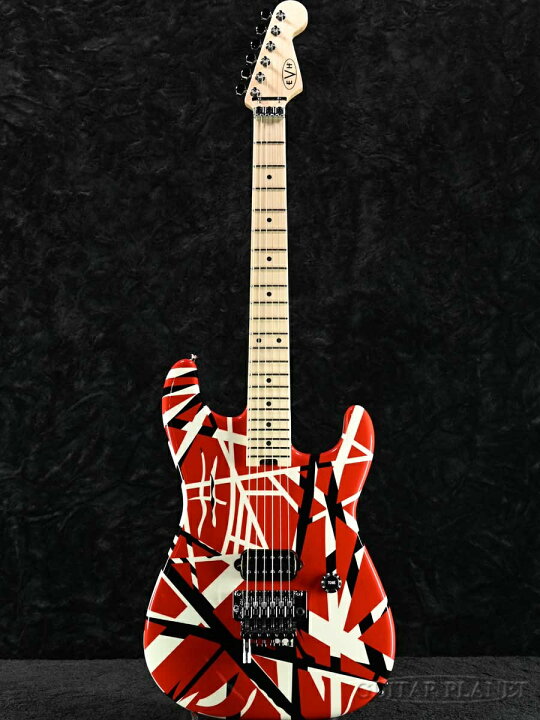楽天市場】EVH Striped Series Red with Black Stripes 新品 
