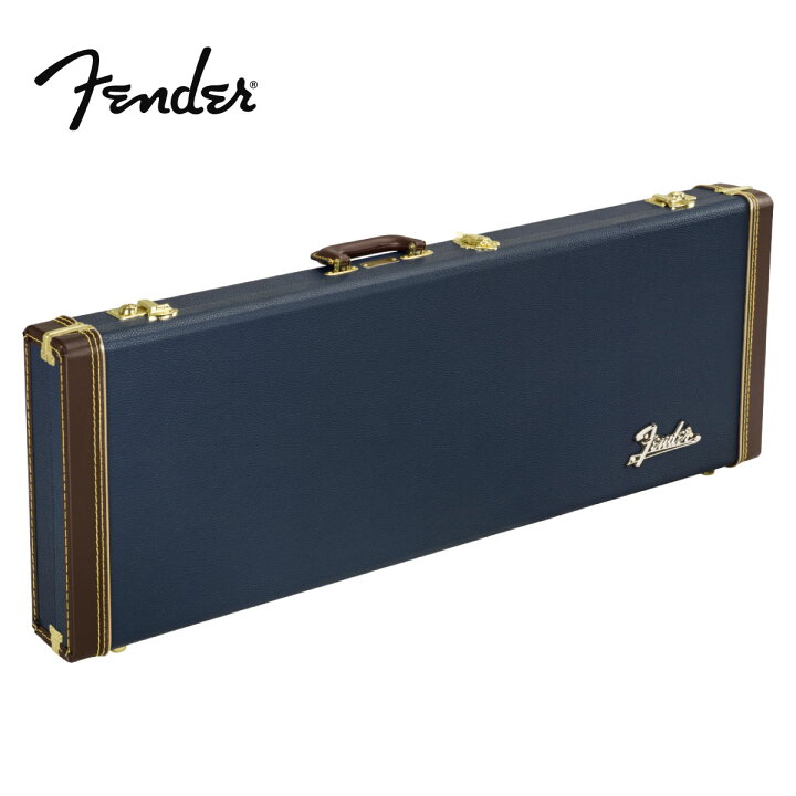 楽天市場】Fender Classic Series Wood Case Strat/Tele -Navy Blue 
