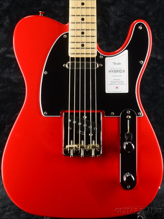 楽天市場】Fender Made In Japan Hybrid II Telecaster -Modena Red 