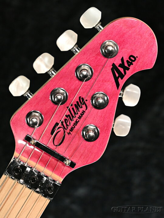 楽天市場】Sterling by MUSICMAN AX40 -TP(Transparent Pink)- 新品  