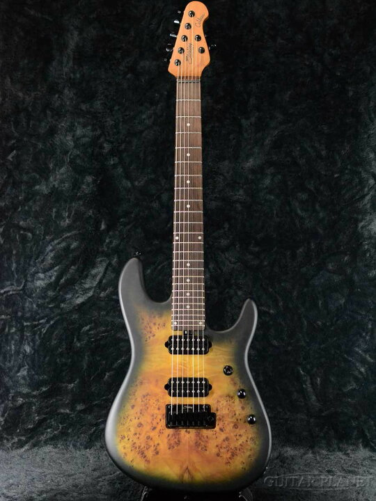 楽天市場】Sterling by Music Man RICHARDSON7 -Natural Poplar Burl 