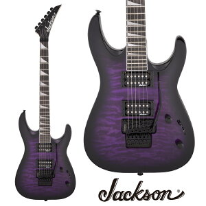 Jackson JS Series Dinky Arch Top JS32Q DKA - Transparent Purple Burst - Vi[WN\][p[vo[Xg,][Stratocaster,XggLX^[][Electric Guitar,GLM^[]