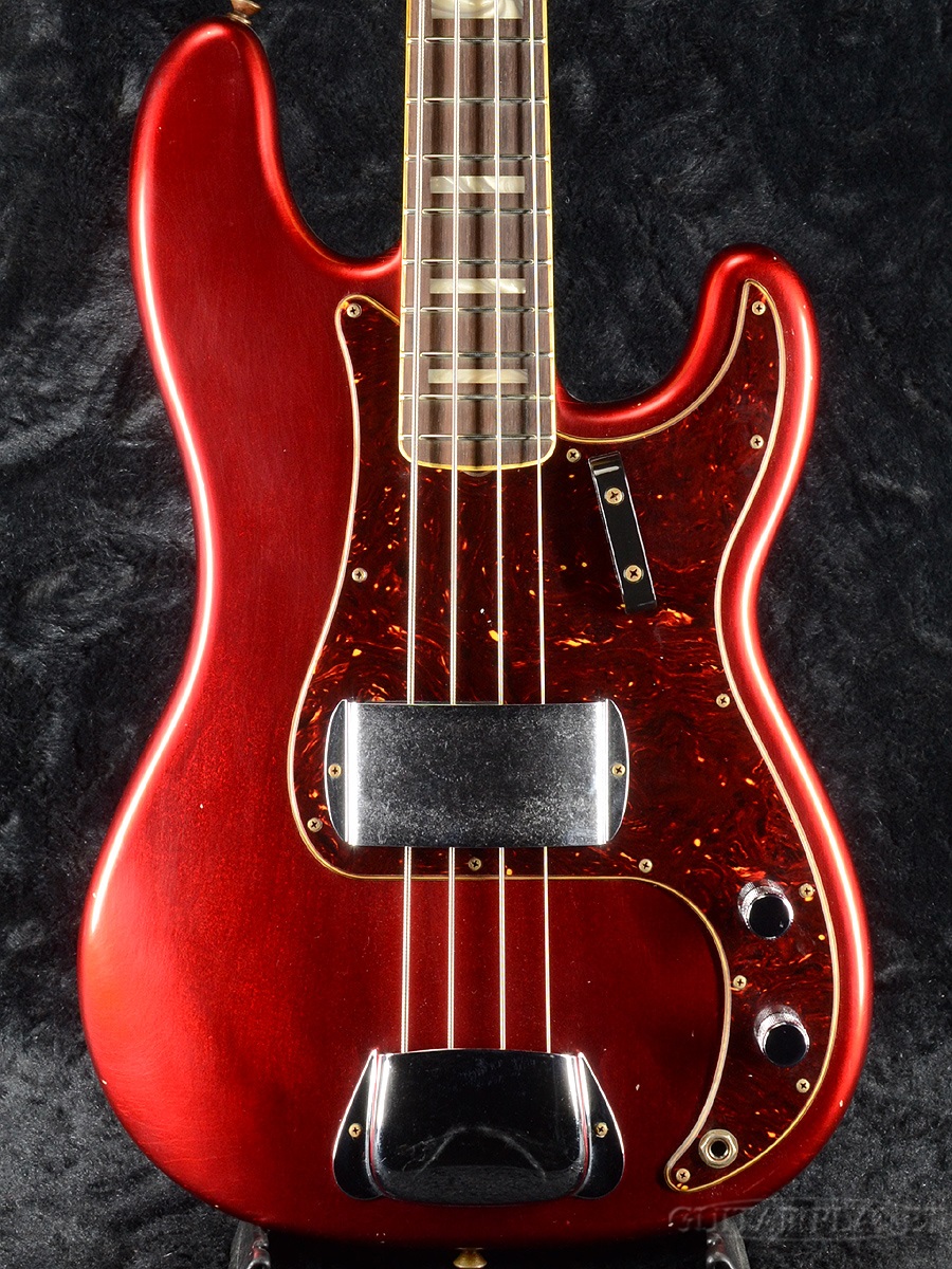 Fender Custom Shop ~2021 Custom Collection~ Limited Edition P-Jazz Bass  Journeyman Relic -Aged Candy Apple Red-  新品[フェンダー][カスタムショップ][赤,レッド][Precision 