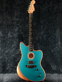 Fender USA American Acoustasonic Jazzmaster -Ocean Turquoise / Ebony- 新品[フェンダーUSA][Blue,ブルー,ターコイズ,青][アコースタソニックジャズマスター][Electric Guitar,エレキギター]
