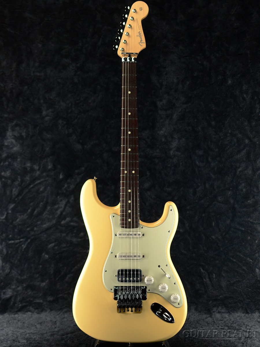 Fender Made in Japan Limited Stratocaster with Floyd Rose -Vintage White- 新品[フェンダー][ホワイト,白][Electric Guitar,エレキギター][フロイドローズ]