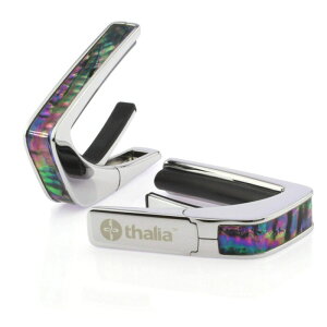 Thalia Capos Exotic Shell BLACK RIPPLE -Chrome- �V�i �M�^�[�p�J�|�^�X�g[�^���A][�N���[��,�V���o�[][�u���b�N���b�v��][Electric,Acoustic,Bass,Guitar]