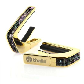 Thalia Capos Exotic Shell MEXICAN GREENHEART -24K Gold- 新品 ギター用カポタスト[タリア][ゴールド,金][メキシカングリーンハート][Electric,Acoustic,Bass,Guitar]