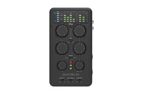 IK Multimedia iRig Pro Quattro I/O 新品 iPhone/iPad用オーディオインターフェース[IKマルチメディア][アイリグプロ][Audio Interface][MIDI]