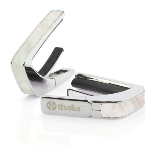 Thalia Capos Exotic Shell MOTHER OF PEARL -Chrome- �V�i �M�^�[�p�J�|�^�X�g[�^���A][�N���[��,�V���o�[][�}�[�U�[�I�u�p�[��][Electric,Acoustic,Bass,Guitar]