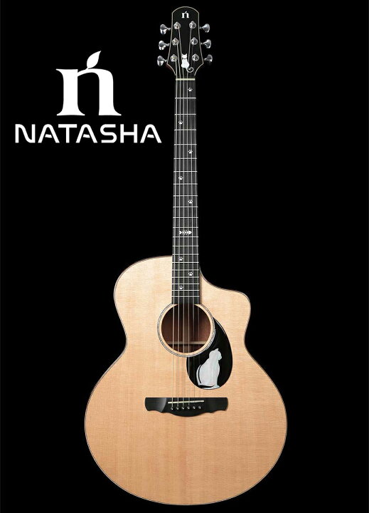 楽天市場】Natasha CAT -Solid Sitka Spruce Top Layered Mahogany 