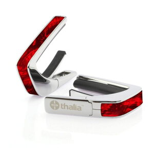 Thalia Capos Exotic Shell RED ANGEL WING -Chrome- �V�i �M�^�[�p�J�|�^�X�g[�^���A][�N���[��,�V���o�[][���b�h�G���W�F���E�B���O][Electric,Acoustic,Bass,Guitar]