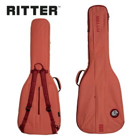 RITTER RGB4-AB for Acoustic Bass -FRO(Flamingo Rose)- アコースティックベースギター用ギグバッグ[リッター][Case,ケース][Orange,オレンジ][Guitar,アコベ]