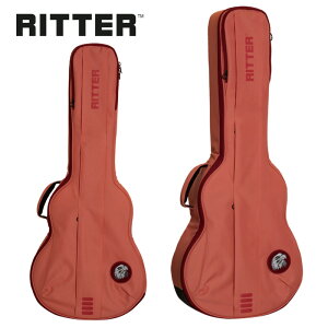 RITTER RGB4-SA for Semi Acoustic(335) -FRO(Flamingo Rose) - セミアコースティックギター用ギグバッグ[リッター][Case,ケース][Orange,オレンジ][Electric Guitar,エレキギター][ES-335]