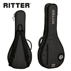 RITTER RGD2-MA for Flat Mandolin -ANT(Anthracite)- �t���b�g�}���h�����p�M�O�o�b�O[���b�^�[][Case,�P�[�X][Gray,Black,�O���[,�u���b�N,��]
