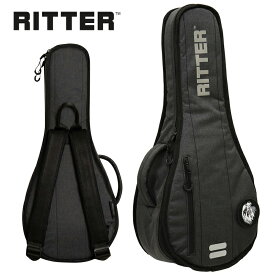RITTER RGD2-MAR for Round Mandolin -ANT(Anthracite)- ラウンドマンドリン用ギグバッグ[リッター][Case,ケース][Gray,Black,グレー,ブラック,黒]