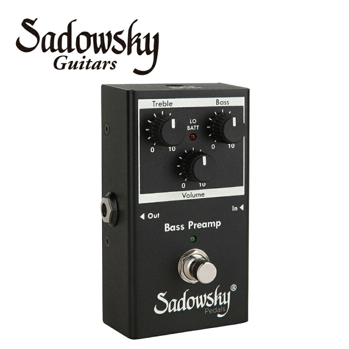 楽天市場】Sadowsky SBP-2 Bass Preamp │ Outboard Bass Preamp 新品 