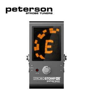 peterson STROBE TUNERS StroboStomp HD �V�i �X�g���{�`���[�i�[�y�_��[�s�[�^�[�\��][�X�g���{�X�g���vHD][Pedal,�y�_���`���[�i�[]