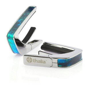 Thalia Capos Exotic Shell TEAL ANGEL WING -Chrome- �V�i �M�^�[�p�J�|�^�X�g[�^���A][�N���[��][�e�[���G���W�F���E�B���O][Electric,Acoustic,Bass,Guitar]