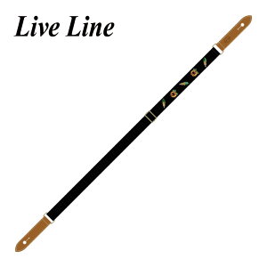 Live Line YUS34B-4 Ƃ낱 ENXgbv/U[Gh[CuC][Ukulele Strap][Black,ubN,]