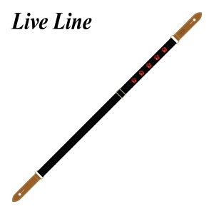 Live Line YUS34B-6 �n�C�r�X�J�X �E�N�����X�g���b�v/���U�[�G���h[���C�u���C��][Ukulele Strap][Black,�u���b�N,��]