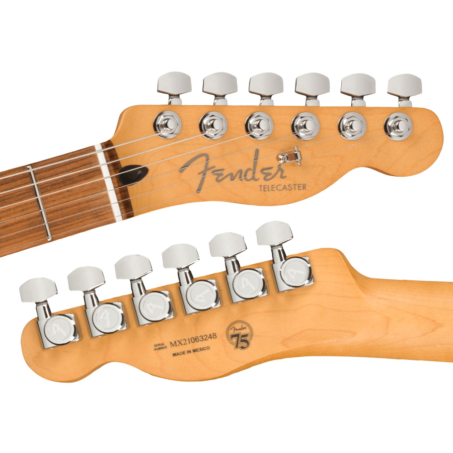 楽天市場】Fender Mexico Player Plus Telecaster -Silver Smoke / Pau