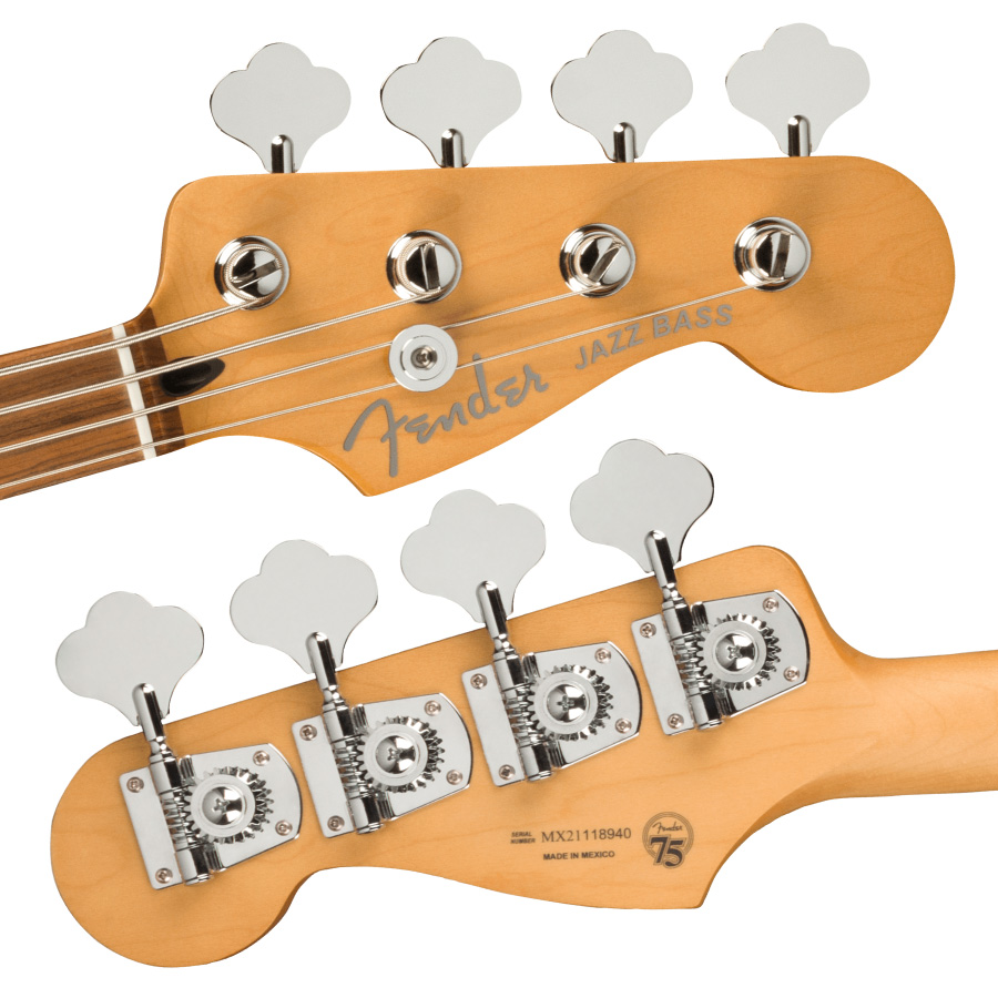 楽天市場】Fender Mexico Player Plus Jazz Bass -Belair Blue / Pau