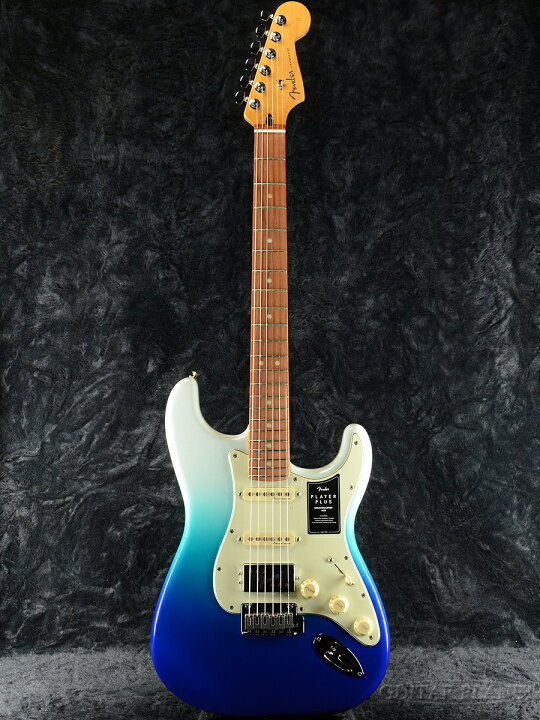 楽天市場】Fender Player Plus Stratocaster HSS -Belair Blue / Pau 