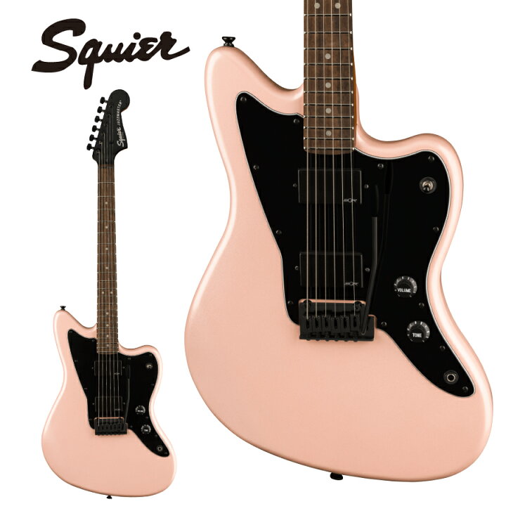 楽天市場】Squier Contemporary Active Jazzmaster HH - Shell Pink  