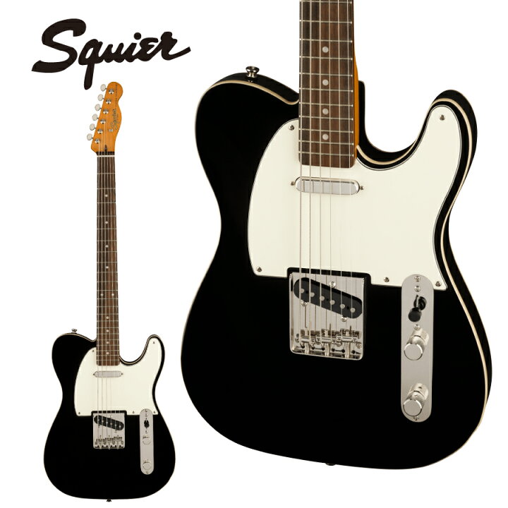 楽天市場】Squier Classic Vibe Baritone Custom Telecaster -Black  