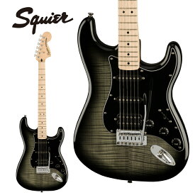 Squier Affinity Series Stratocaster FMT HSS - Black Burst / Maple - 新品[Fender,スクワイヤー,フェンダー][ストラトキャスター][Electric Guitar,エレキギター][ブラックバースト,黒]