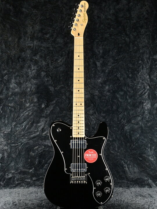 楽天市場】Squier Affinity Series Telecaster Deluxe -Black / Maple 