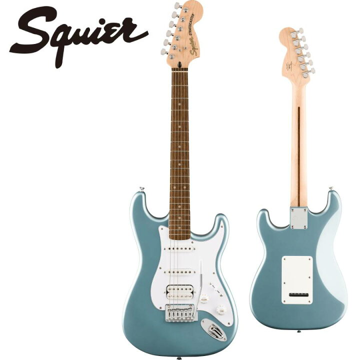 楽天市場】Squier Affinity Series Stratocaster Junior HSS -Ice Blue 
