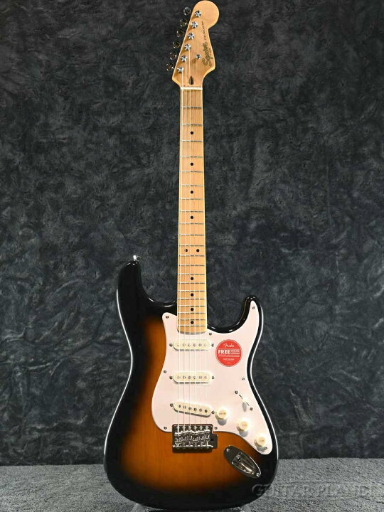楽天市場】Squier Classic Vibe 50s Stratocaster -2-Color Sunburst  