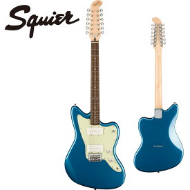 Squier Paranormal Jazzmaster XII -Lake Placid Blue- 新品[Fender,スクワイヤー][JM,ジャズマスター][ブルー,青][12弦,12Strings][Electric Guitar,エレキギター]