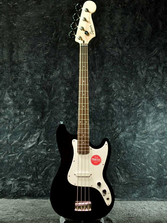楽天市場】Squier Sonic Bronco Bass -Black- 新品[スクワイヤー][黒  