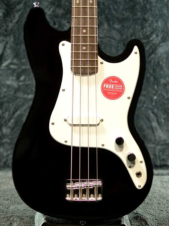 楽天市場】Squier Sonic Bronco Bass -Black- 新品[スクワイヤー][黒  