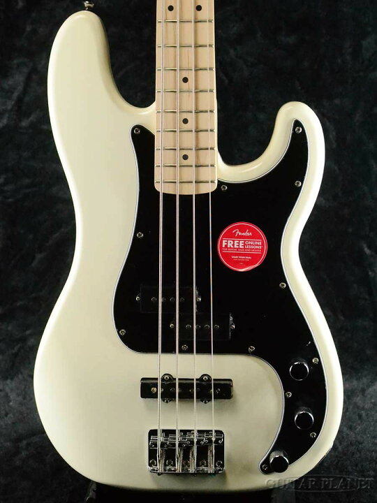 楽天市場】Squier Affinity Series Precision Bass PJ -Olympic White  