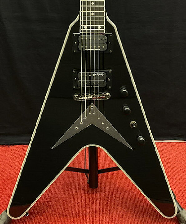 楽天市場】Epiphone Dave Mustaine Flying V Custom -Black Metallic 