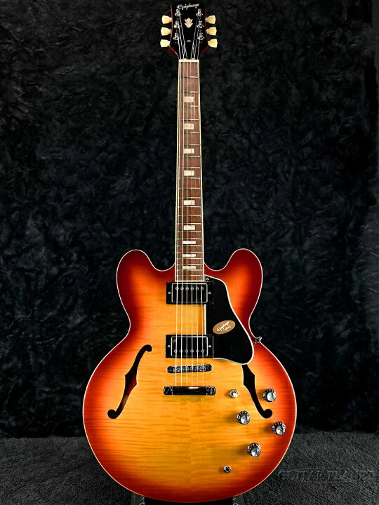 楽天市場】Epiphone ES-335 Figured -Raspberry Tea Burst- 新品  