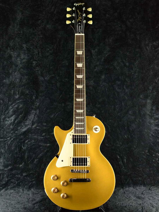 楽天市場】Epiphone Les Paul Standard 50s Left Hand -Metallic Gold 