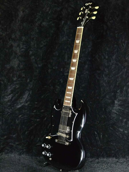 楽天市場】Epiphone SG Standard Left Hand -Ebony- 新品 エボニー 