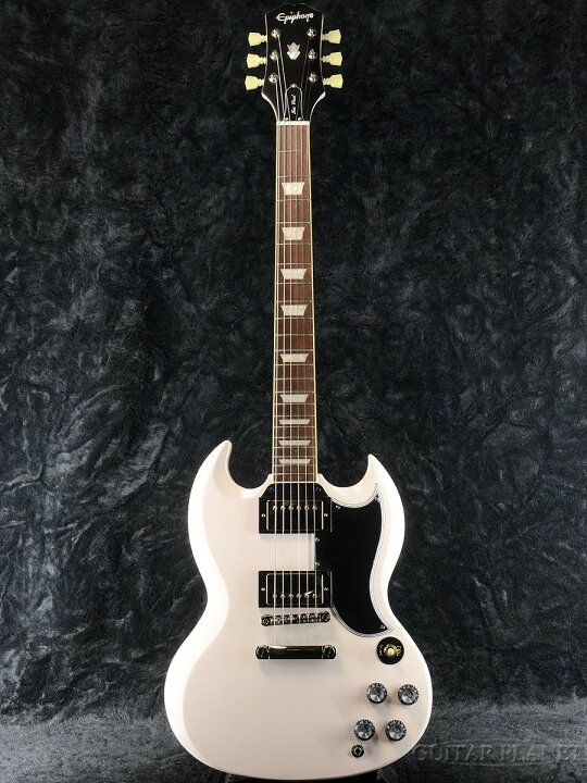 楽天市場】Epiphone 1961 Les Paul SG Standard Aged Classic White 