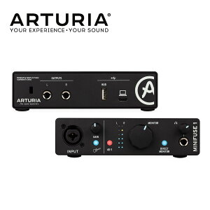 ARTURIA MINIFUSE 1 BK �V�i �I�[�f�B�I�C���^�[�t�F�C�X[�A�[�g���A][Black,�u���b�N,��][Audio Interface,�I�[�f�B�I�C���^�[�t�F�C�X][AudioFuse]