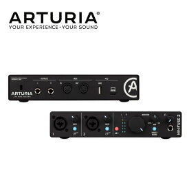 ARTURIA MINIFUSE 2 BK 新品 オーディオインターフェイス[アートリア][Black,ブラック,黒][Audio Interface,オーディオインターフェイス][AudioFuse]