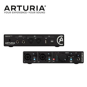 ARTURIA MINIFUSE 2 BK Vi I[fBIC^[tFCX[A[gA][Black,ubN,][Audio Interface,I[fBIC^[tFCX][AudioFuse]