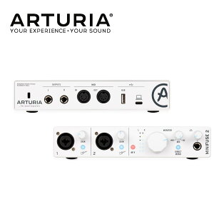 ARTURIA MINIFUSE 2 WH Vi I[fBIC^[tFCX[A[gA][White,zCg,][Audio Interface,I[fBIC^[tFCX][AudioFuse]